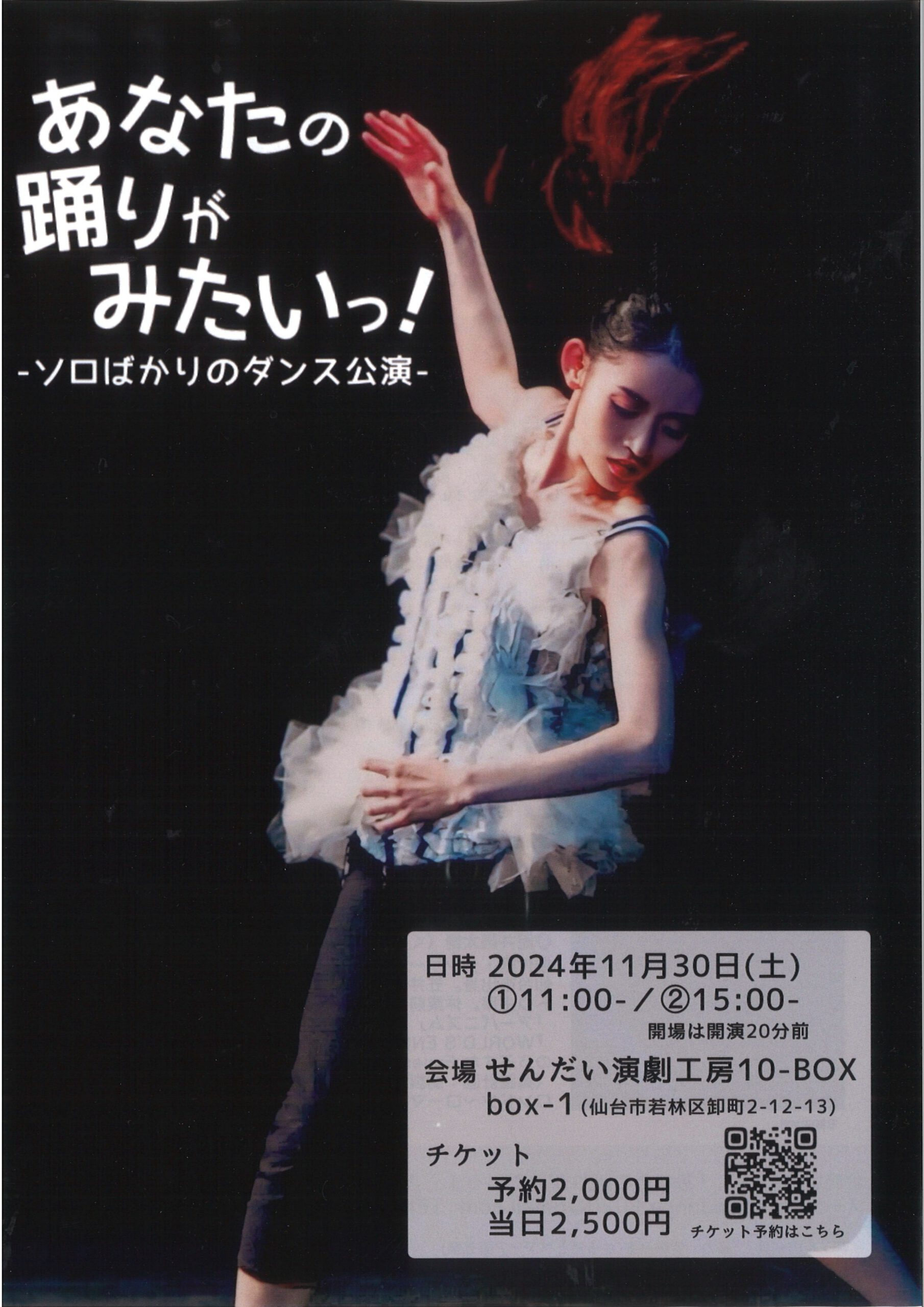 あなたの踊りがみたいっ！‐ソロばかりのダンス公演‐